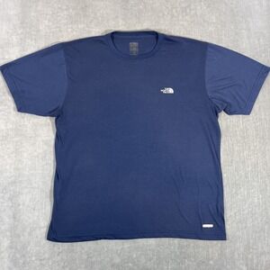 The North Face Mens XL Navy Blue Short Sleeve Crew Neck T Shirt